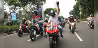 Gelaran Ducati We Ride As One turut diselenggarakan di Indonesia