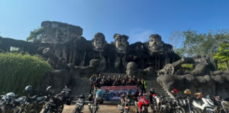 Komunitas Honda MegaPro HMPC Indonesia gelar touring budaya