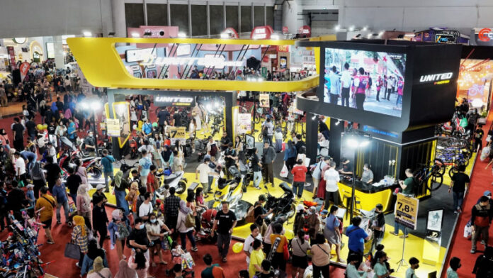 Motor listrik United E-Motor jadi primadona di Jakarta Fair 2023