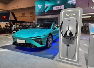 NETA Tampil di GIIAS 2023 Bawa Tiga Model Mobil Listrik Neta giias 2023