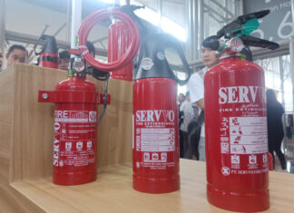 Alat pemadam api mobil Servvo telah dilengkapi sertifikasi SNI
