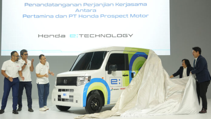 Mobil listrik komersial Honda tengah dikembangkan bersama Pertamina