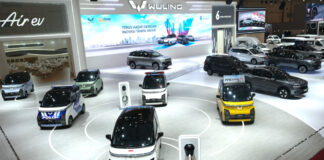 Penjualan mobil listrik Wuling Air EV mendominasi di GIIAS 2023