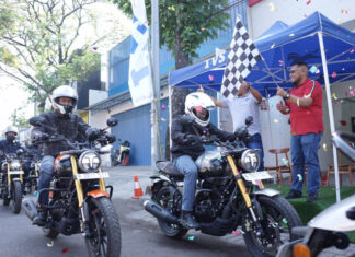 Touring TVS Ronin 225 Sukses Taklukan Ratusan Kilometer Touring TVS Ronin 225