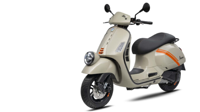 Vespa GTV terbaru resmi mengaspal di Indonesia