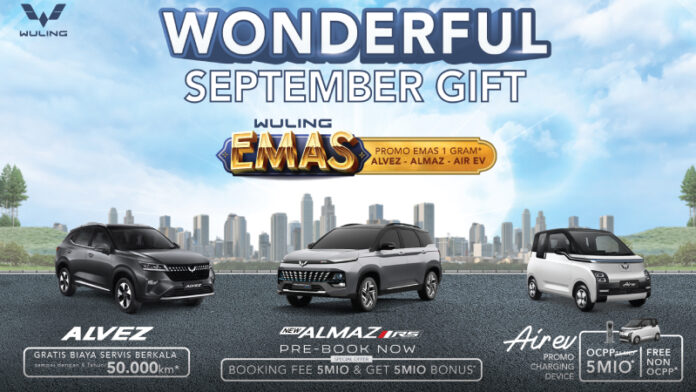 Wuling Motors gelar promo Wonderful September Gift 2023 bagi calon konsumen
