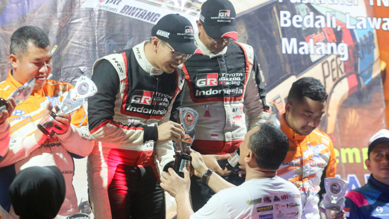 Ryan Nirwan juara Sprint Rally Malang 2023