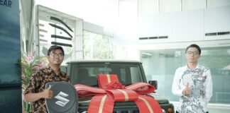 Suzuki Jimny pemenang undian Triple Surprise