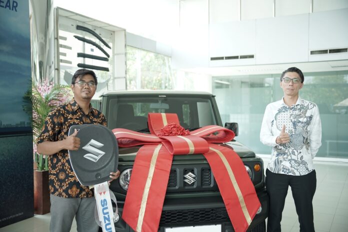 Suzuki Jimny pemenang undian Triple Surprise