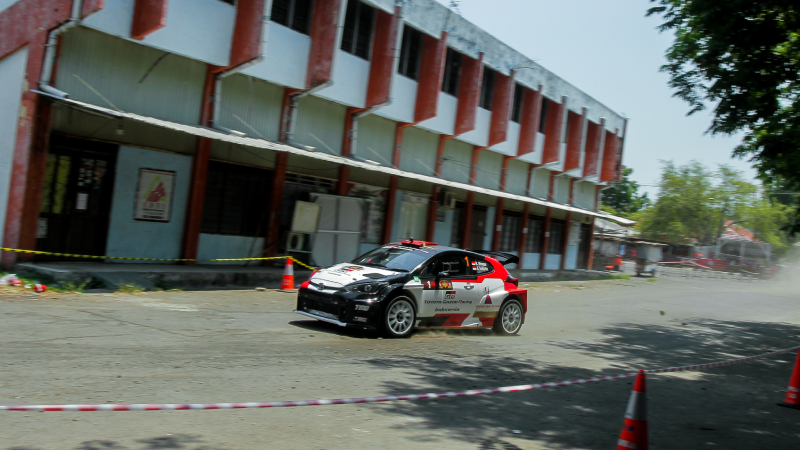 Ryan Nirwan pereli Toyota Gazoo Racing Indonesia berikan perlawanan