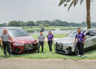 SUV BMW iX Jadi Official Car di Event Golf Bergengsi SUV BMW iX resmi jadi official car BNI Indonesia Master 2023