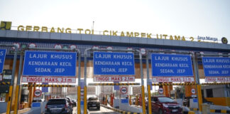 Puluhan ribu kendaraan mulai kembali ke Jakarta saat arus balik liburan Tahun Baru 2024