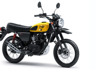 Kawasaki W175TR Pakai Warna Baru, Tampilannya Makin Kece Warna baru Kawasaki W175TR kini lebih menggoda