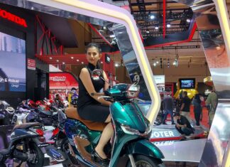 Honda Stylo 160 Mejeng Perdana di IIMS 2024 Honda Stylo 160 iims 2024