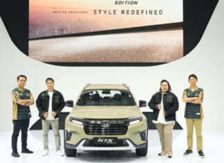 Honda BR-V N7X Edition Tampil Lebih Berani dengan Tambahan Aerokit Honda BR-V N7X Edition suguhkan nuansa berbeda di IIMS 2024