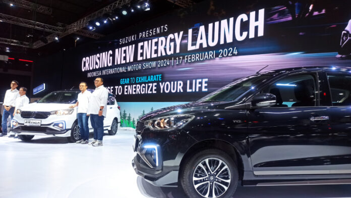 All New Ertiga Hybrid Cruise resmi meluncur di IIMS 2024