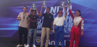 Farhan Taruna sukses raih podium pertama di drag race ancol 2024