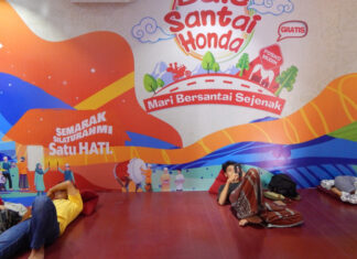 Bale Santai Honda Siap Menemani Pemudik Selama 9 Hari Bale Santai Honda siap menemani pemudik selama 9 hari