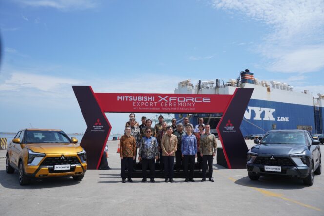 ekspor perdana mitsubishi xforce