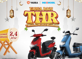 Indomobil Yadea Berikan THR Khusus Pembelian Motor Listrik Indomobil Yadea berikan THR tambahan untuk pembelian motor listrik