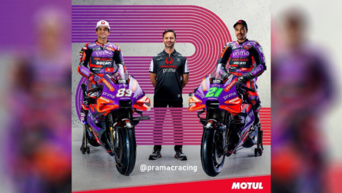 Motul kembali bermitra dengan Prima Pramac Racing untuk MotoGP 2024