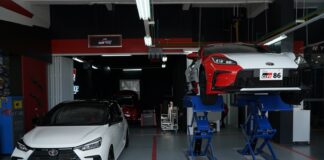Modifikasi Agya di GR Garage Auto2000