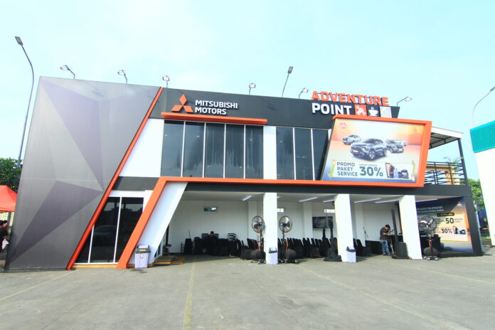 posko mudik mitsubishi