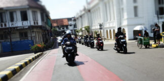 Media city touring dengan Honda Stylo menyambangi tempat-tempat bersejarah di Jakarta
