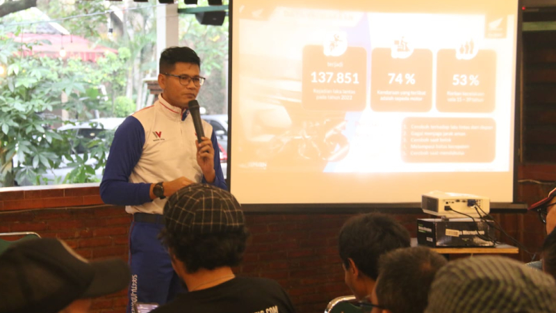 Forwot dan Wahana Honda gelar edukasi mudik aman pakai motor