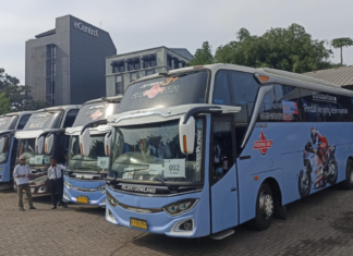 ExxonMobil Gelar Mudik Berkelas dengan Bus Tipe Premium Mudik Nyaman Mekanik 2024 dari ExxonMobil pakai bus premium