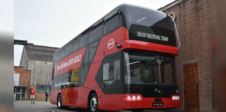 Bus listrik BYD jadi angkutan umum di London