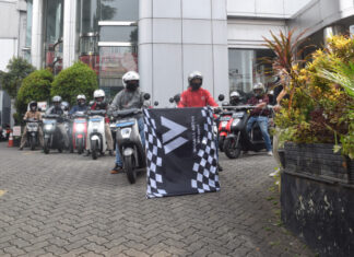 Urban Eco Ride Jadi Wahana untuk Pengenalan Teknologi EM1 e: Urban Eco Ride jadi ajang pamer teknologi motor listrik Honda
