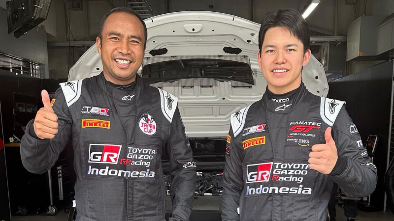 Formasi baru Toyota Gazoo Racing Indonesia di seri kedua Japan Cup 2024