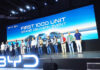 Serah terima unit mobil listrik BYD kepada 1000 konsumen pertama di Indonesia