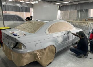 BMW Indonesia Luncurkan Program BMW Assurance Untuk Perbaikan Bodi Repair bmw assurance proses pengecatan di bmw ultima