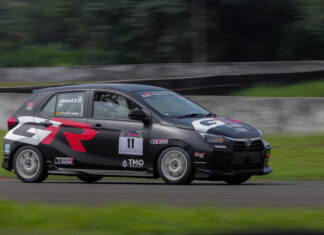Mobil Balap Toyota New Agya GR Sport Siap Tarung di ITCR 1200 Mobil balap Toyota New Agya GR Sport