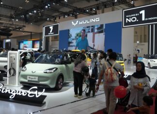 penjualan wuling di giias 2024