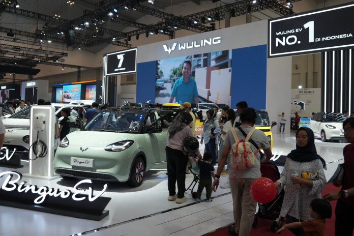 penjualan wuling di giias 2024