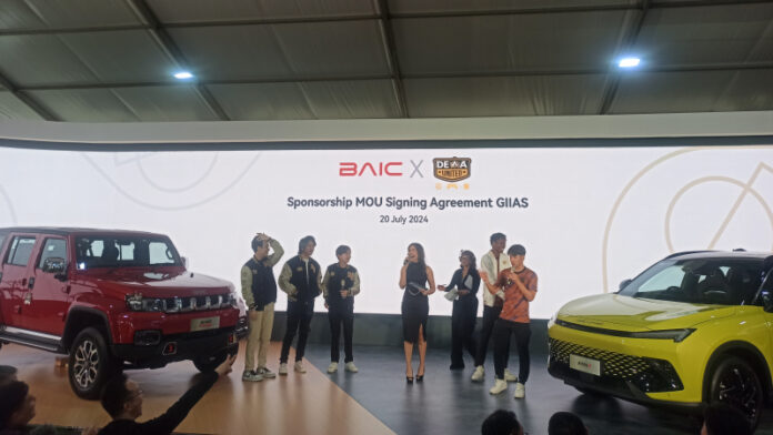 BAIC Indonesia resmi berkolaborasi dengan Dewa United