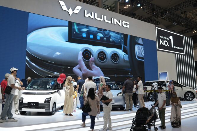 penjualan wuling di giias 2024