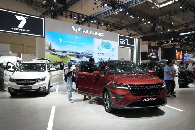 penjualan wuling di giias 2024