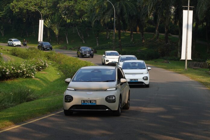 test drive wuling cloud ev