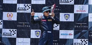 M Yassin Kosasih raih podium pertama di Super Euro ETCC Indonesia