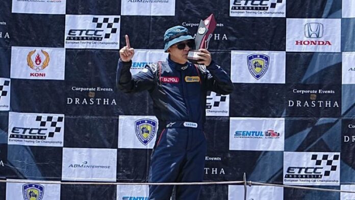 M Yassin Kosasih raih podium pertama di Super Euro ETCC Indonesia