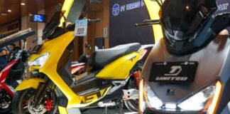 Pameran motor listrik United E-Motor digelar di beberapa lokasi strategis