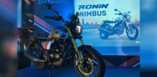 TVS Ronin Nimbus Edition hadir dengan grafis yang lebih agresif