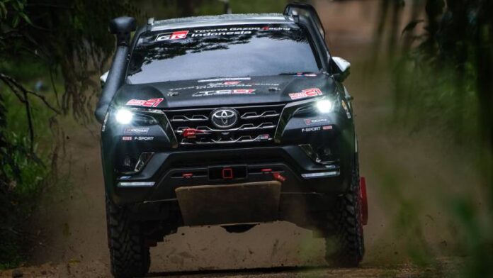 Toyota Gazoo Racing Indonesia dihantam petaka di etape pertama AXCR 2024