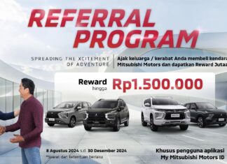 Cuma Rekomendasi Mobil Mitsubishi, Dapatkan Bonus Jutaan Rupiah! mitsubishi rekomendasi referral program