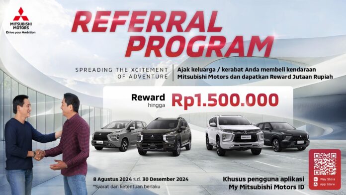 mitsubishi rekomendasi referral program