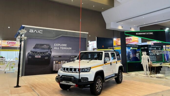 BJ40 Plus Mining Edition tebar pesona di pameran tambang Indonesia